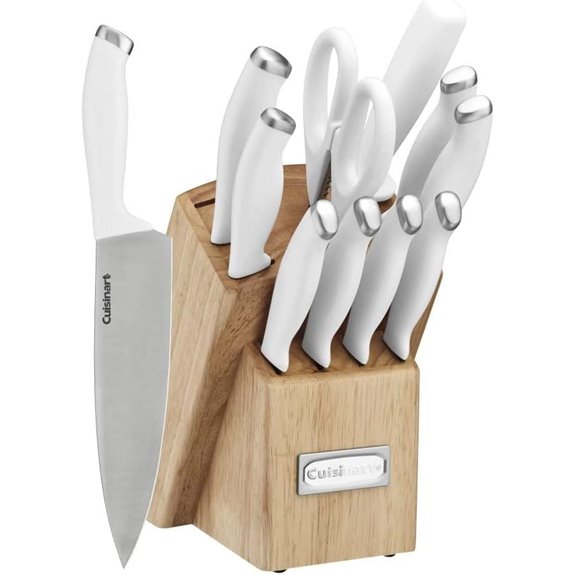 Cuisinart 12-Piece Block Knife Set (C77SSW-12P)