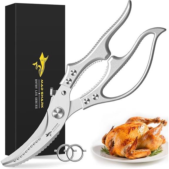 MAD SHARK Heavy Duty Poultry Shears Kitchen Scissors