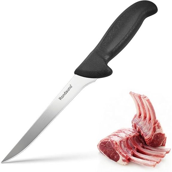 Rondauno 6-Inch Boning Knife with Non-Slip Handle