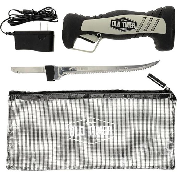 Old Timer Electric Fillet Knife with Rechargeable Battery