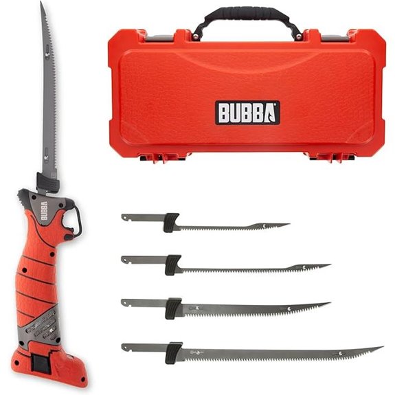 Bubba Pro Series Electric Fillet Knife with 4 Blades